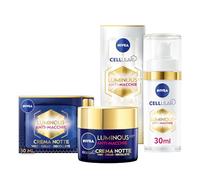 NIVEA Cofanetto Set Skincare Luminous630 con Siero Viso Trattamento Avanzato 30 ml e Crema Viso Notte Rigenerante 50 ml per una routine completa per la cura delle macchie - Kit Esclusiva Amazon