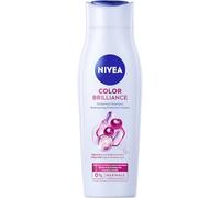 NIVEA Color Brilliance Shampoo di protezione dei colori (250 ml), shampoo alla cheratina con estratto di bacche di acai per capelli colorati, shampoo per capelli per una maggiore protezione del colore