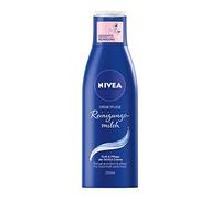 NIVEA Confezione da 1 latte detergente per il viso, 1 flacone da 200 ml, crema per la cura del latte detergente, profumo e cura della crema Nivea