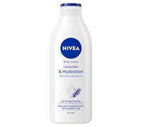 NIVEA Lavender Essentials Lozione per il corpo (400 ml), lenitiva 72H Hydration NIVEA idratante per pelle secca, realizzata con oli di origine naturale e profumo di lavanda