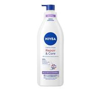 NIVEA Crema Corpo Repair & Care 400 ml, Crema corpo idratante pelle secca, sensibile e irritata, Body lotion senza profumo e ad assorbimento rapido con Glicerina, Provitamina B5 e Vitamina E