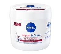 Nivea Crema Corpo Repair & Care Urea 400 ml, Crema multiuso idratante per pelle molto secca e ruvida