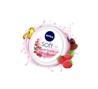 NIVEA Crema Idratante Soft Light 200 ml | Fiori di Bacche | Per Viso, Mani e ...