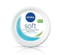NIVEA Crema Idratante Soft Light, 300 ml | Idratazione istantanea con Vitamina E