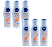 Nivea Cura Shampoo Ristrutturante 6 X 250ml per Danneggiati, Danneggiati Capello