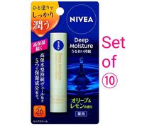 NIVEA Deep Moisture Lip Stick sapore oliva e limone confezione da 10/2,2 g Ka...