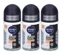 Nivea Deo Men Black&White Invisible Ultimate Protection Roll On 3x1 St