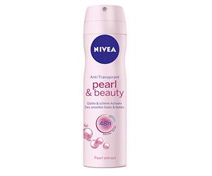 Nivea Deo Pearl e Beauty Spray, antitra antitraspirante, Confezione da (6 X 150 ML)