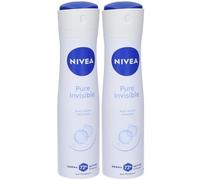 Nivea Deo Pure Invisible Spray 2x150 ml