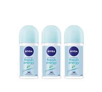 Nivea Deo Roll on 50ml. (Pack of 3) (Energy Fresh) by Nivea