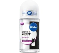 Nivea Deo Roll-on Black&White, Antitraspirante, Authentic