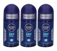 Nivea Deo Roll On Dry Le Ml 3x50 ml