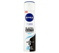 NIVEA Deodorante Donna Spray Invisible For Black&White Fresh - 150 ml, 150 millilitro