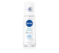 NIVEA Deodorante Pump Fresh Natural 75 ml, Deodorante donna per una protezione 48h, Deo pump antitraspirante con Estratti Oceanici, Profumo fresco, Senza alcool e alluminio, Tutti i tipi di pelle