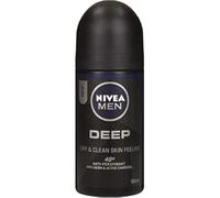 NIVEA Deodorante roll-on "Deep" anti-traspirazione, confezione da 3 (3 x 50 ml)