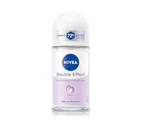 NIVEA Deodorante Roll on Double Effect 50 ml, Deodorante donna per una protezione 72h, Deo roll-on antitraspirante con Estratti di Avocado, Ideale post-rasatura, Senza alcool, Tutti i tipi di pelle