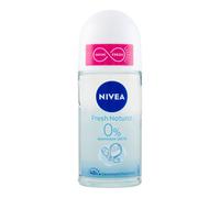 NIVEA Fresh Natural Deodorante Roll-on 50 ml, Deodorante donna antitraspirante per una protezione fino a 48h con tecnologia INFINIFRESH, Formula senza alluminio con Estratti Oceanici
