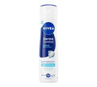 NIVEA Deodorante Spray Derma Control Defend Extra Comfort 150 ml, Deodorante donna antitraspirante per una protezione 72h, Formula senza alcool con Acido Ialuronico e Pro-Vitamina B5 anti-irritazioni