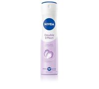 NIVEA Deodorante Spray Double Effect 150 ml, Deodorante donna per una protezione 72h, Deo spray antitraspirante con Estratti di Avocado, Ideale post-rasatura, Senza alcool, Tutti i tipi di pelle