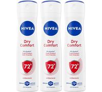 Nivea Deodorante Spray Dry Comfort 150 ml, Deodorante donna antitraspi