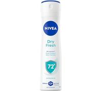 NIVEA Dry Fresh Spray Deodorante 6 x 150 ml, Deodorante spray con formula Dual Active, Deodorante anti-traspirante per 72 h di intensa freschezza sulla pelle