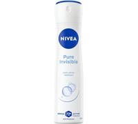 NIVEA Deodorante Spray Pure Invisibile 6 x 150 ml, Deodorante donna per una