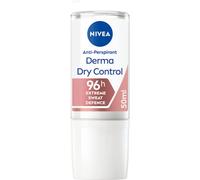 NIVEA Derma Control 96 h Deodorante a sfera (1 x 50 ml), Deodorante contro eccessiva sudorazione, umidità e odori, clinicamente approvato, Deodorante da donna con formula brevettata