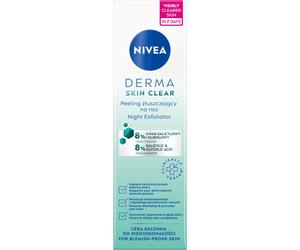 Nivea Derma Skin Clear Peeling esfoliante notte 40 ml