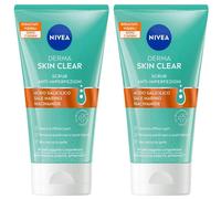 Nivea Derma Skin Clear Scrub Viso Anti-Imperfezioni 150 ml, Scrub per