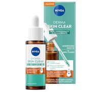NIVEA Derma Skin Clear Siero Viso Perfezionante & Riequilibrante 30 ml, Siero Niacinamide, Acido Ialuronico e Pro-Vitamina B5 per pelli miste e grasse, Siero anti imperfezioni purificante e levigante