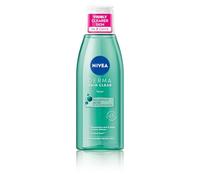 NIVEA Derma Skin Clear Toner (200 ml), Tonico detergente e idratante, toner acido salicilico arricchito con niacinamide per riequilibrare la pelle e rimuovere le impurità, per pelli soggette a