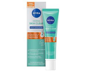 Nivea Derma Skin Esfoliante Notte Trasparente 40 ml - Esfoliante viso