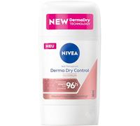 NIVEA DermaDry Control Anti Transpirant Deo Stick, Anti-Transpirant per 96h Protezione estrema dal sudore, Deodorante delicato per una sensazione morbida e morbida sulla pelle (50 ml)