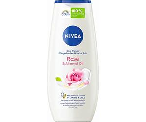 NIVEA Doccia doccia Rose e olio di allmond, 250 ml