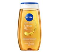 NIVEA Doccia Olio Nutrimento Intenso 200 ml, Olio doccia detergente corpo nutriente e idratante, Shower oil con Vitamina E e 55% Oli Naturali, Profumo delicato, Non unge, Pelle secca