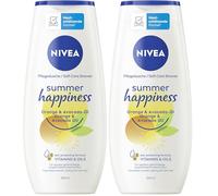 NIVEA Doccia summer happinessOrange & olio di avocado 250 ml (Confezione da 2)