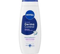 NIVEA Docciaschiuma Derma Control Restore 250 ml, Bagnoschiuma extra delicato per pelli sensibili, Bagnodoccia profumato con Acido Ialuronico e Vitamina E per una pelle morbida e liscia