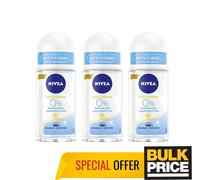 Nivea Donne Fresh Summer Deodorante Roll-On Alu-Free 50ml 3-Pack