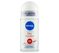 NIVEA Dry Comfort Deo Roll On in confezione da 6 (6 x 50 ml), antitraspirante stick per ogni situazione quotidiana, deodorante con protezione 48 ore