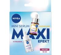 Nivea Duopack Mini Siero Maxi Effetto: Siero Cellulare all'Acido Ialuronico 15ml + Siero Luminoso Even Glow 15ml