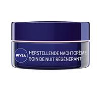NIVEA Essentials +24H Crema Notturna Nutriente per Donne Pelle sensibile e Secca, con Burro di Karitè e Olio di Mandorle Naturale, 50 ml