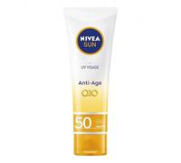 Solari Nivea unisex SUN FACIAL antimacchia e antietà SPF50 50 ml