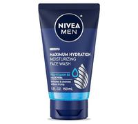 Nivea for Men Face Wash Cleans and Moisturising with Menthol and Vitamin E, 150ml Tubes (Pack of 4)
