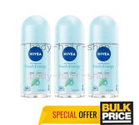 Nivea Fresh Energy Deo Roll-on Anti-Germ Infini-Fresh Lemongrass Donna Confez...