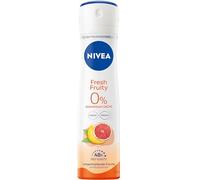 NIVEA Fresh Fruity Deo Spray (150 ml), deodorante senza alluminio (ACH) con profumo fruttato e formula rinfrescante, deodorante con protezione 48 ore e formula esclusiva Infinitifhr