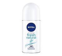 NIVEA Fresh Natural 48H Antitraspirante a sfera da donna, 50 ml
