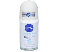 Nivea Fresh Natural Roll-On 4x50 ml