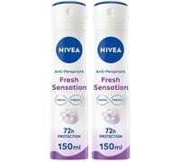 Nivea Fresh Sensation Spray 150 ml, Deodorante donna spray per una pro