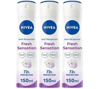Nivea Fresh Sensation Spray 150 ml, Deodorante donna spray per una pro