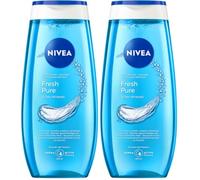 NIVEA Gel Doccia Fresh Pure 250 ml, Bagnoschiuma detergente corpo rinfrescante e idratante, Docciaschiuma con Vitamine C & E e Minerali Marini, Profumo fresco, pH Neutro, Tutti i tipi di pelle